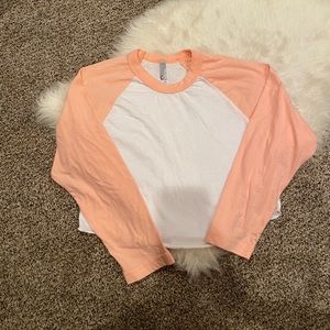 American apparel cropped top